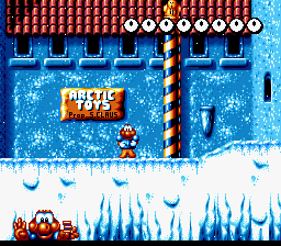 Super James Pond II screenshot 3 for Super Famicom